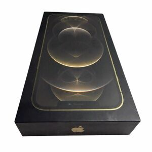 BOX ONLY - Apple iPhone 12 Pro Max 128GB - EMPTY -  No Accessories - Black Box